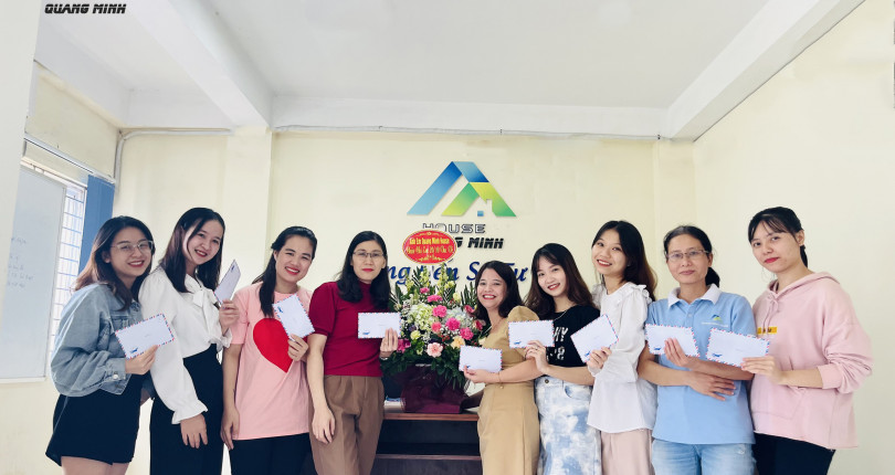 QUANG MINH HOUSE CHÚC MỪNG NGÀY PHỤ NỮ VIỆT NAM 20/10