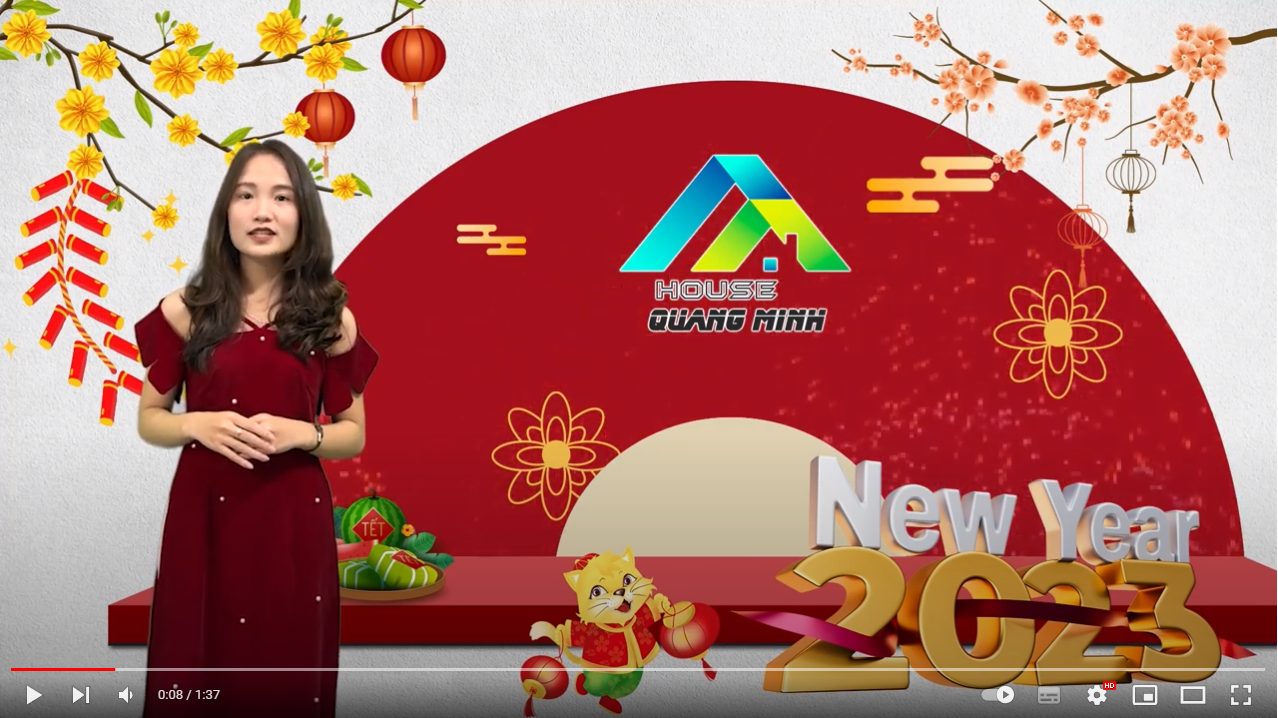 CÔNG TY CỔ PHẦN ĐẦU TƯ VÀ QUẢN LÝ BẤT ĐỘNG SẢN QUANG MINH – HAPPY NEW YEAR 2023