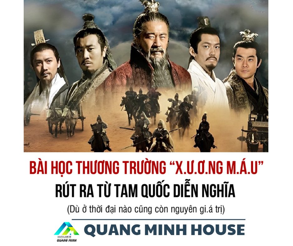 KINH NGHIỆM THƯƠNG TRƯỜNG RÚT RA TỪ TAM QUỐC DIỄN NGHĨA