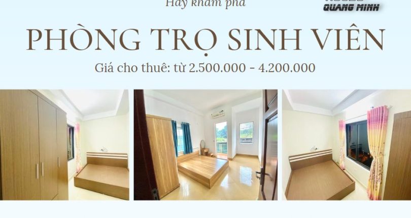 Cho Thuê Phòng Trọ – Cuối Tháng 3